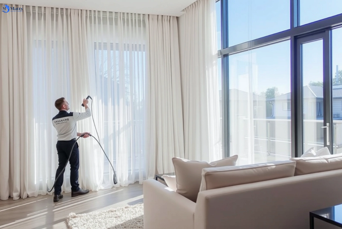 Professional Residential Curtain Cleaning Service