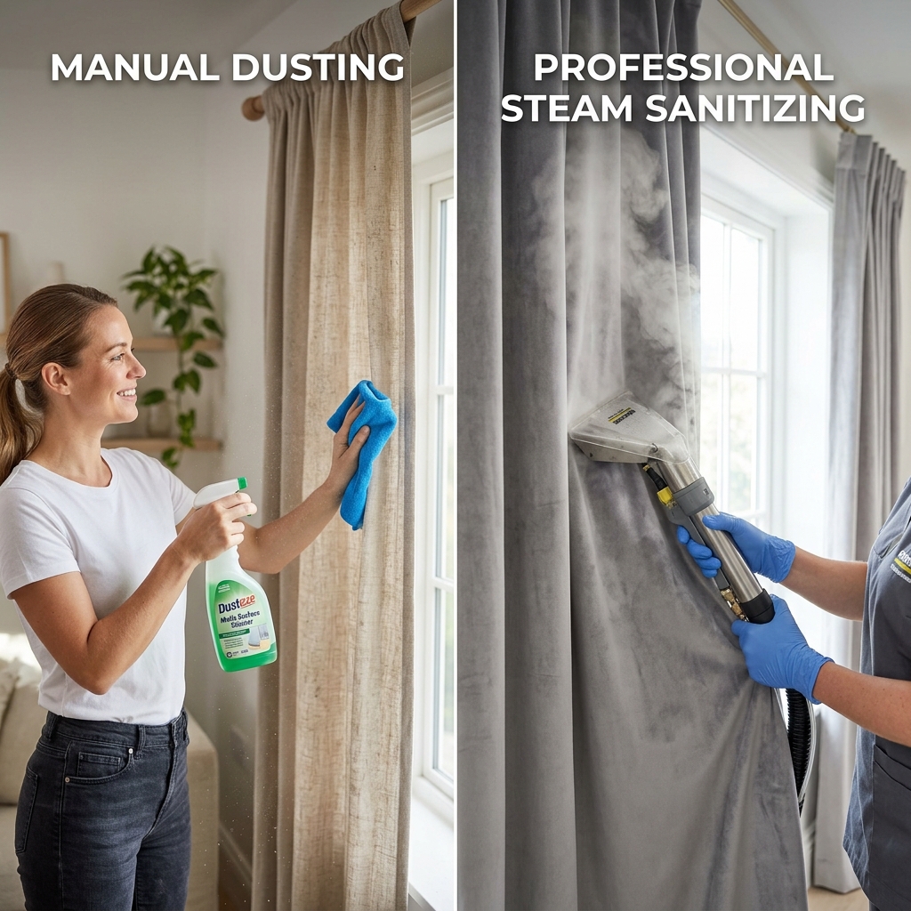 DIY Curtain Cleaning vs Hiring a Professional: Which Should You Choose?