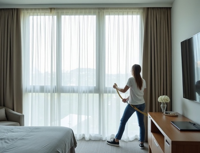 Darlinghurst Sheer Curtain Cleaning